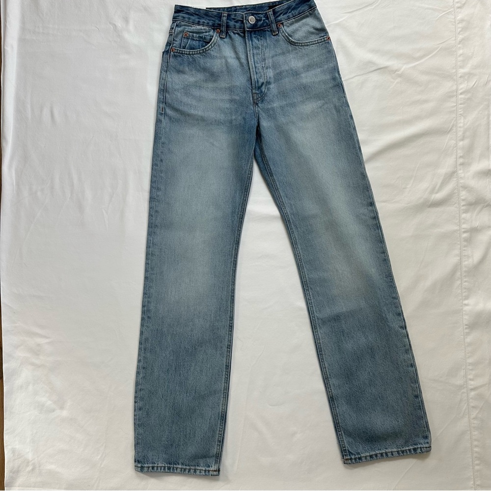 Zara Light Blue Men's Straight Jeans
